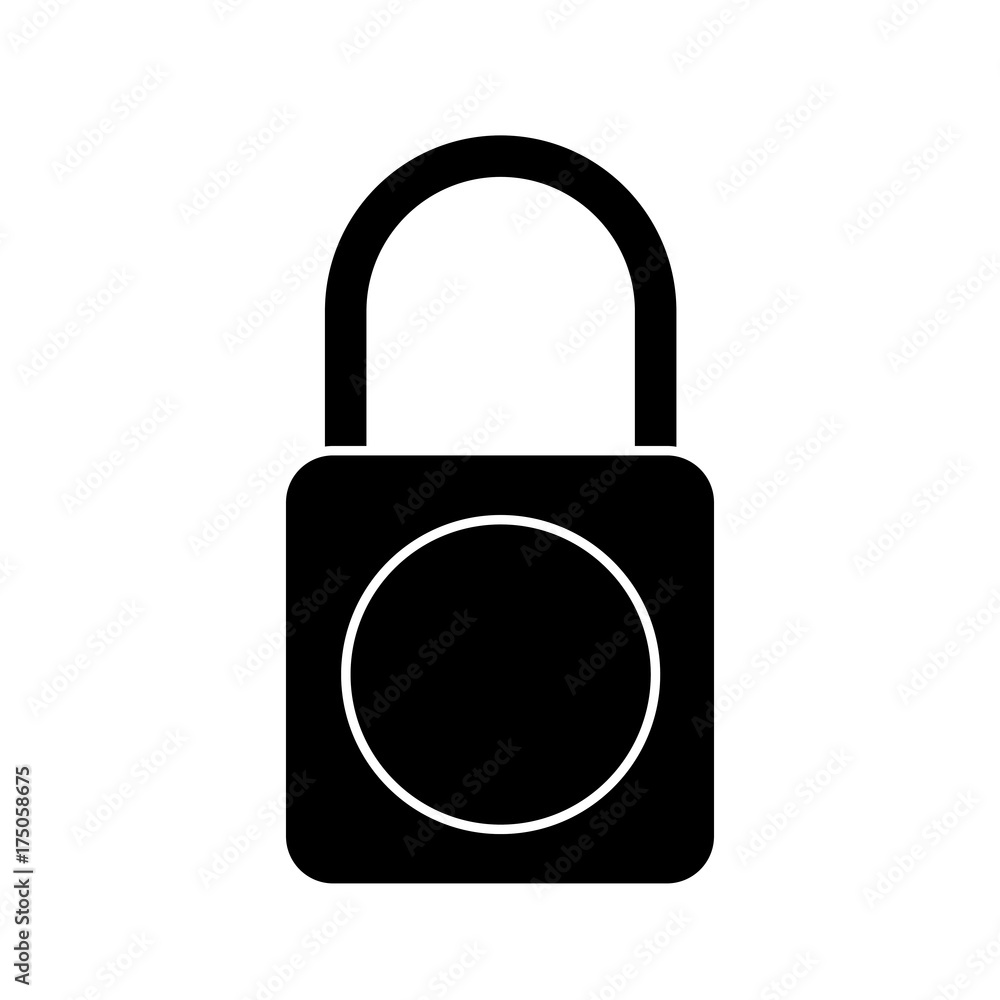 Padlock security symbol icon vector illustration graphic design Padlock security symbol icon vector illustration graphic design