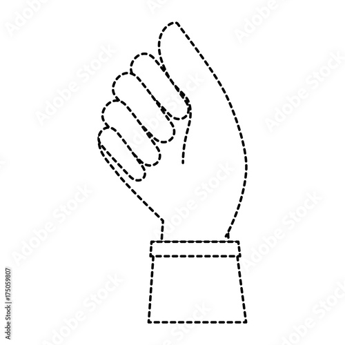 hand human fist icon