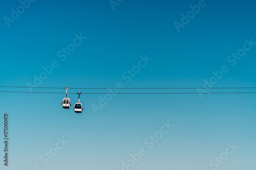 Cable Cars In Lisbon, Portugal
