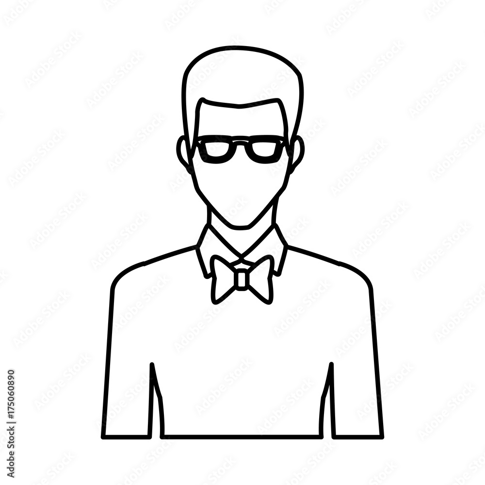 Young man avatar icon vector illustration graphic design Young man avatar icon vector illustration graphic design