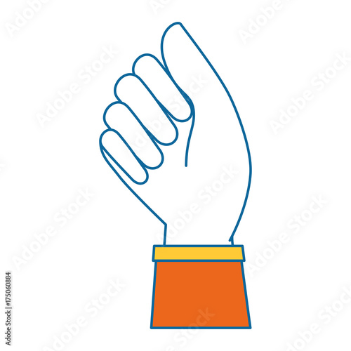 hand human fist icon