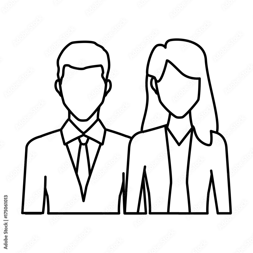 Couple of friends icon vector illustration graphic design Couple of friends icon vector illustration graphic design