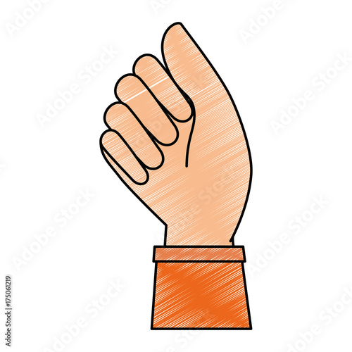 hand human fist icon