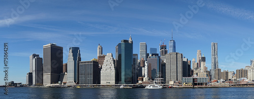 New York Manhatten Side with Hudson River © worldshotz.com