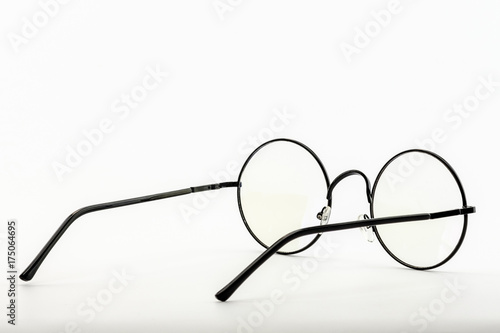 round vintage eyeglasses