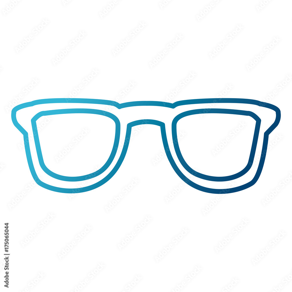 Executive glasses isolated icon vector illustration graphic design Executive glasses isolated icon vector illustration graphic design