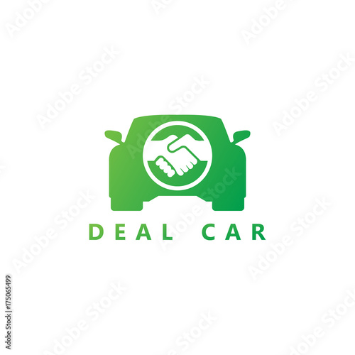 Deal Car Logo Template Design