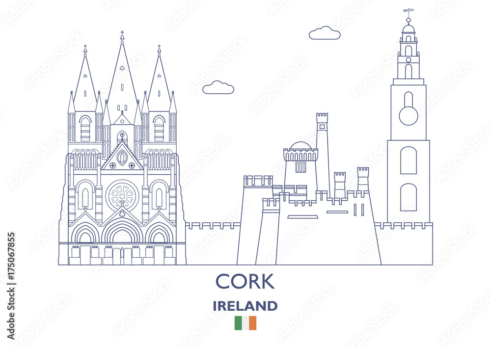 Cork City Skyline, Ireland