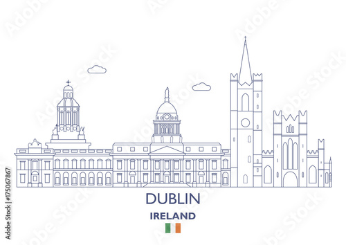 Dublin City Skyline, Ireland
