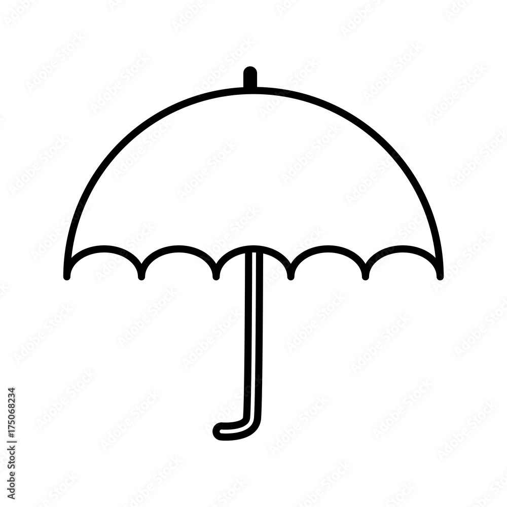 Umbrella weather protection icon vector illustration graphic design Umbrella weather protection icon vector illustration graphic design