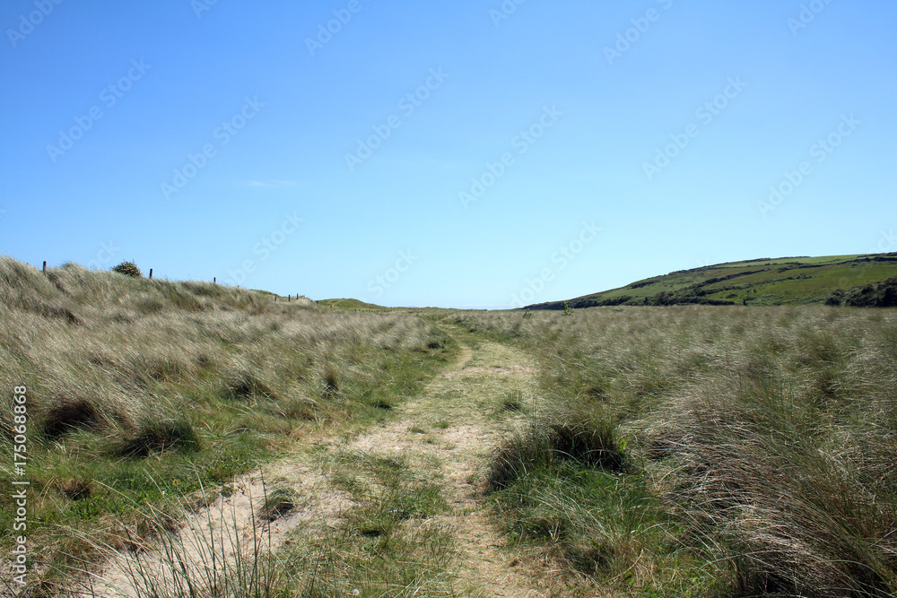 Hill walking on the Irish Countryside Hill walking on the Irish Countryside