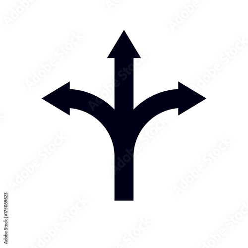 Vector arrow pointing upwar...
