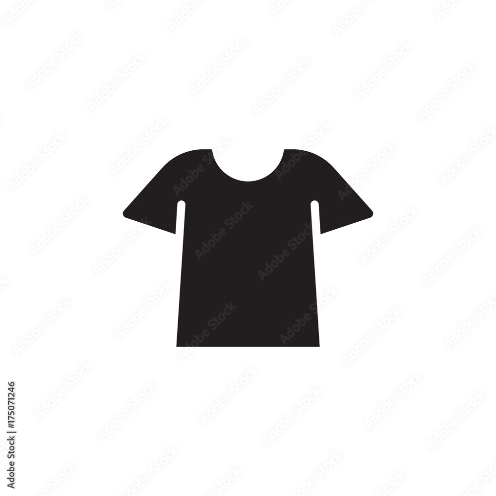 Tshirt vector icon Tshirt vector icon
