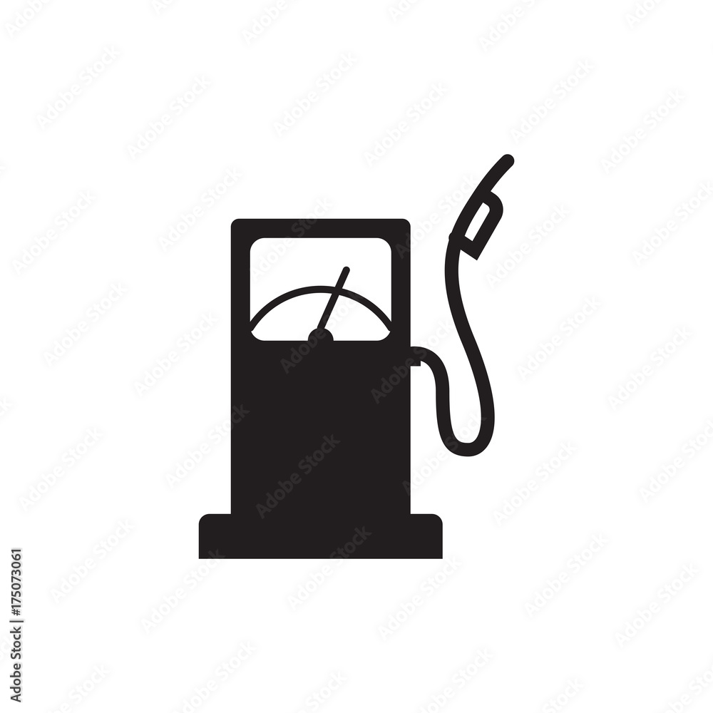 Gas station vector icon Gas station vector icon