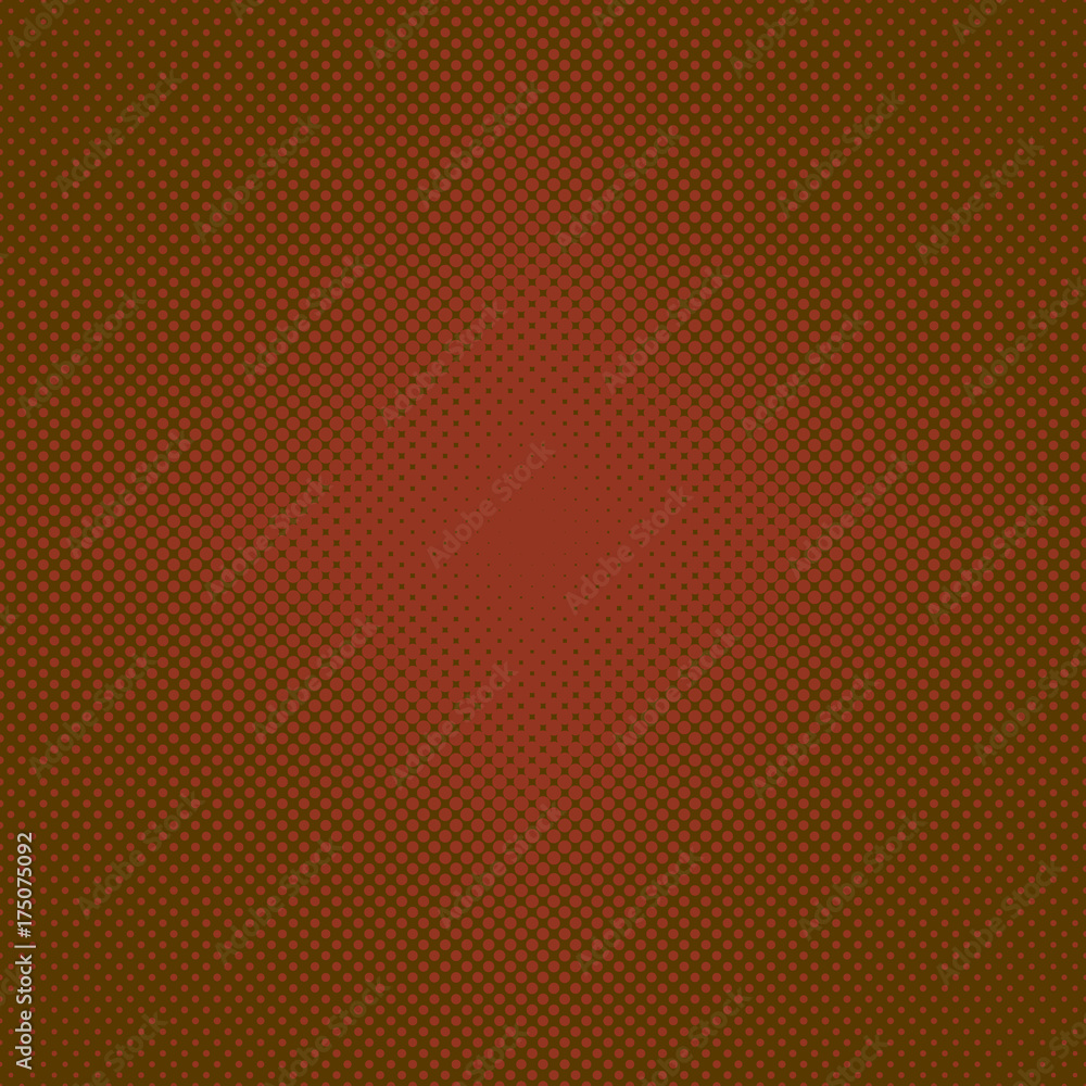 Fototapeta premium Halftone dot pattern background - vector design from circles in varying sizes