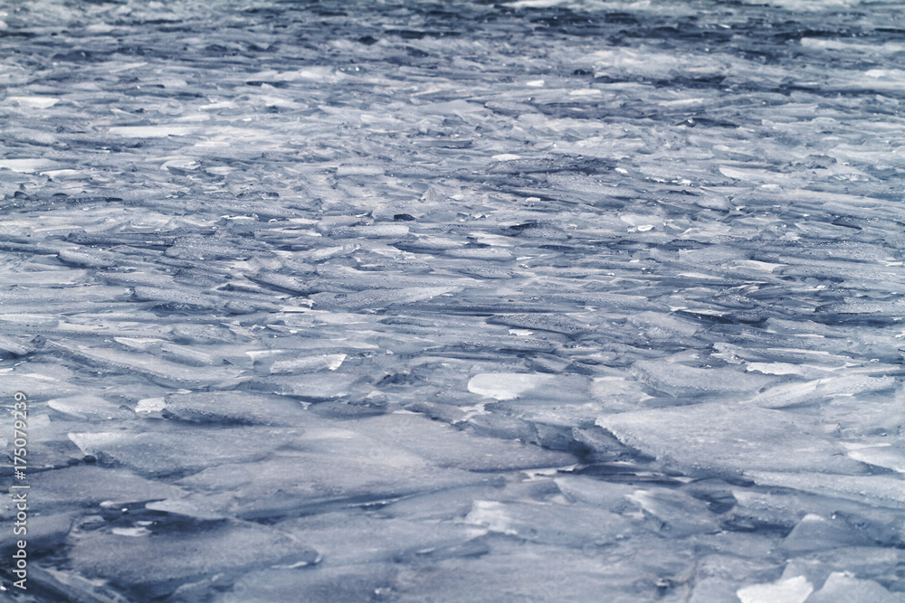 Frozen lake Frozen lake