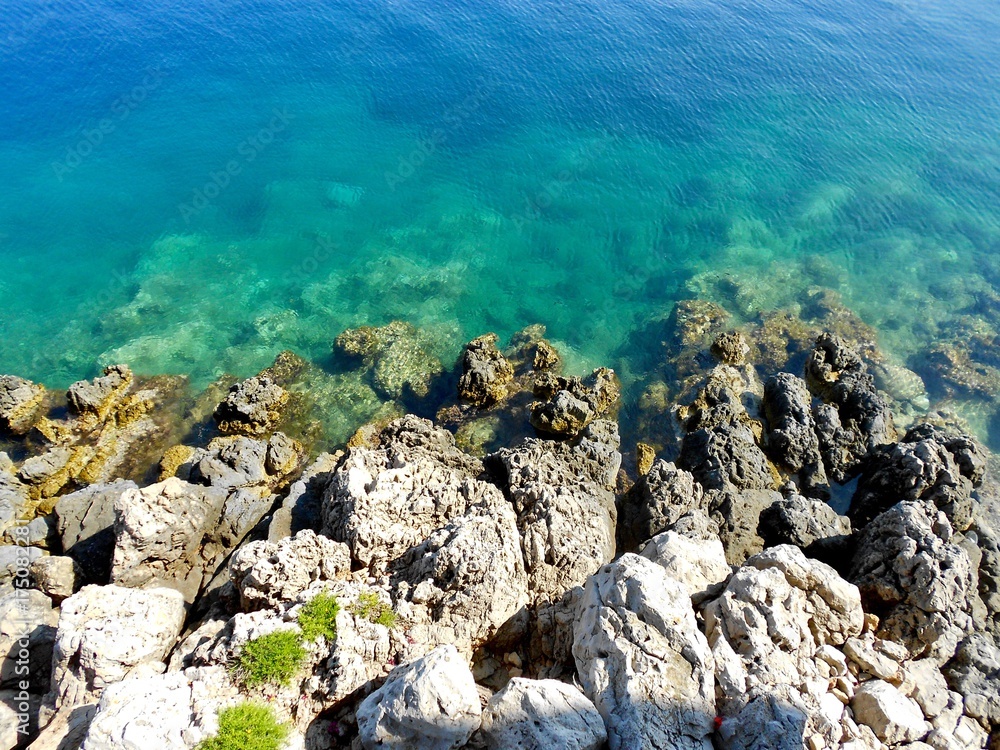 turquoise sea