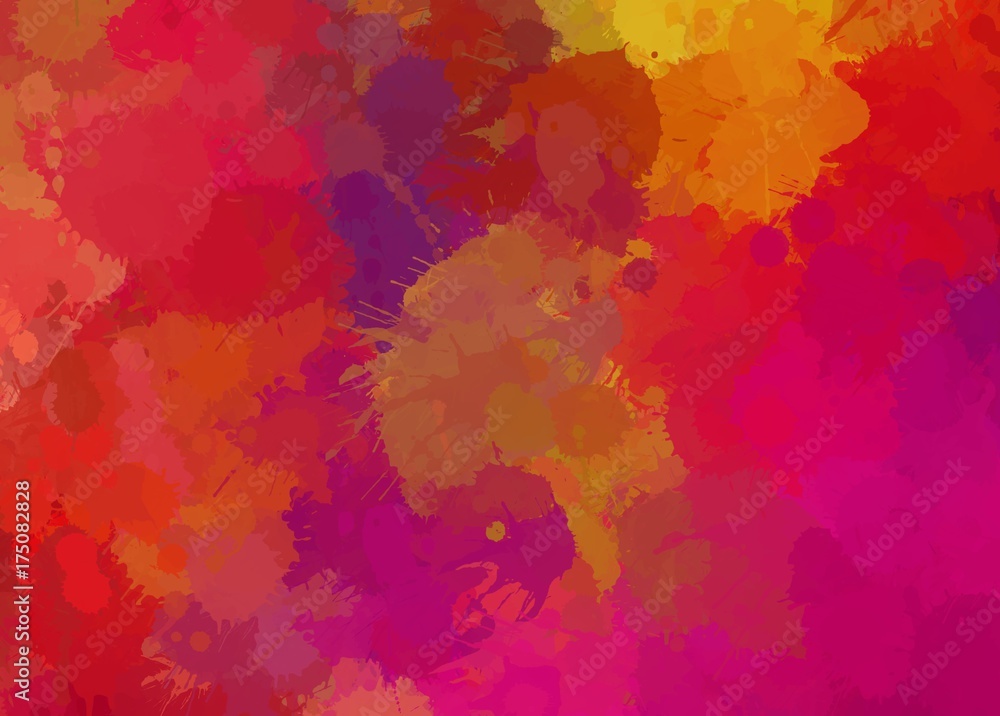 energetic funky tone color graphic illustration background with color splash pattern energetic funky tone color graphic illustration background with color splash pattern