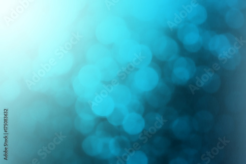 abstract bokeh background aqua color