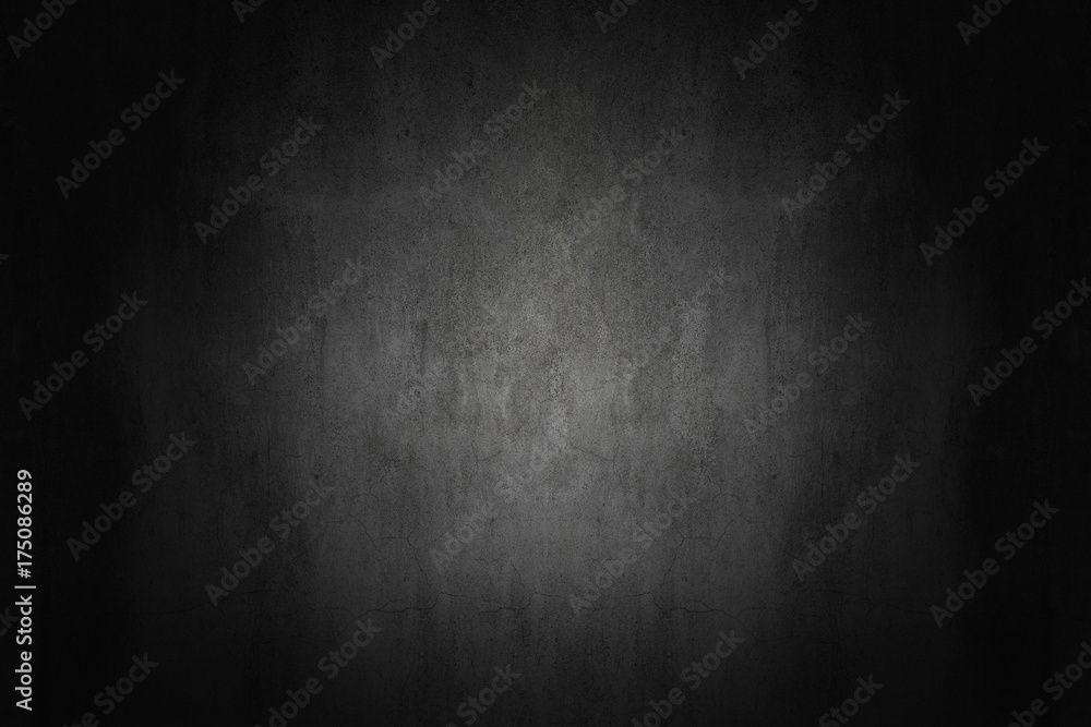 dark and gray abstract cement wall and studio room gradient background. dark and gray abstract cement wall and studio room gradient background.