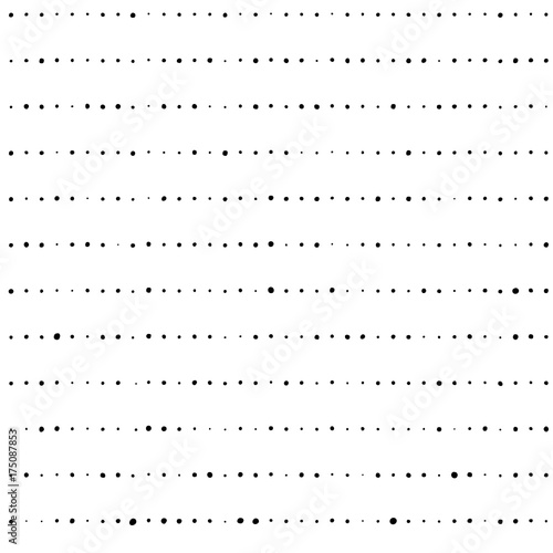 Seamless vector pattern - dotted lines