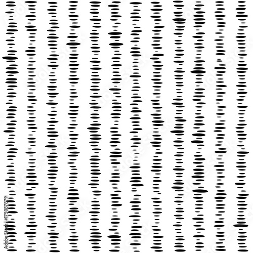 Seamless vector pattern - dash rows