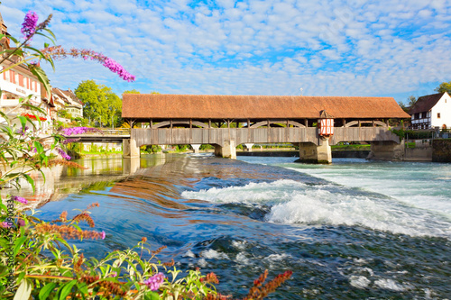 Tableau sur toile Bremgarten, Kanton Aargau, Schweiz