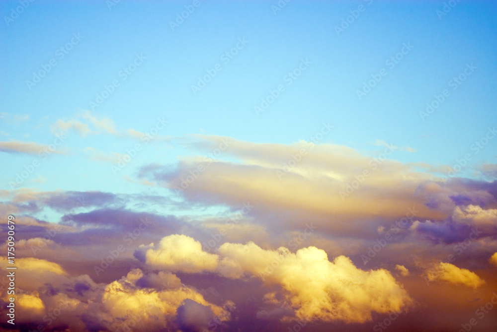 Fototapeta premium 空 雲 素材