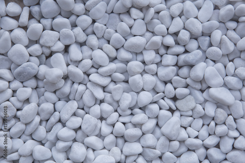 White pebbles texture or background. White gravel background. White pebbles texture or background. White gravel background.