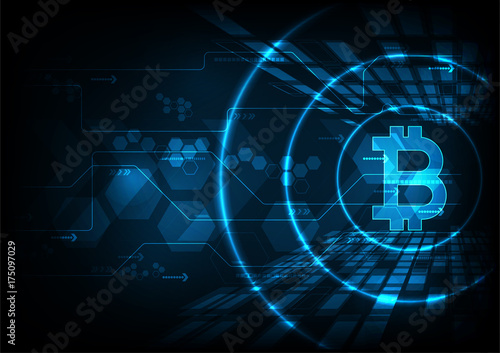 bitcoin concept.