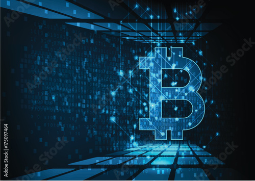 bitcoin concept.