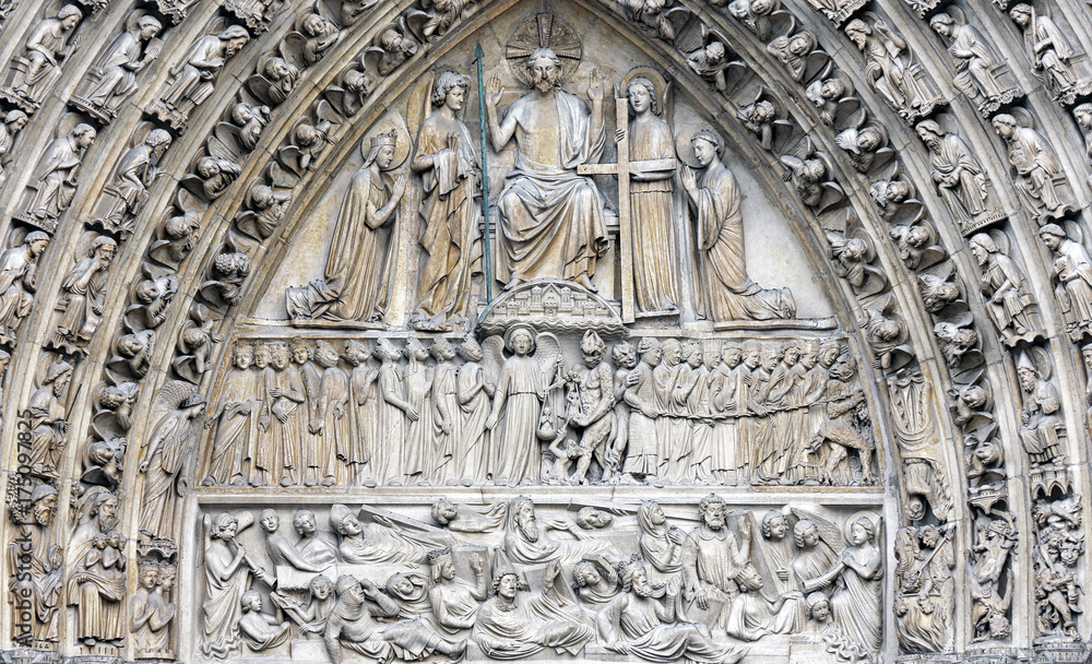 Notre Dame de Paris - Le Portail du Jugement