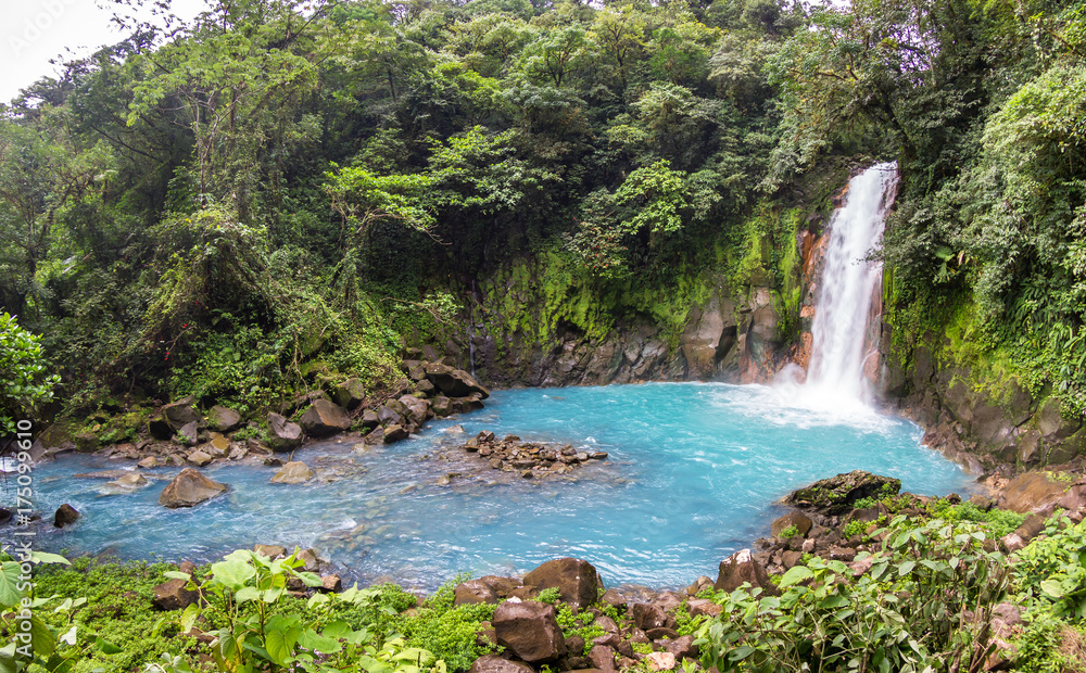 Rio Celeste Waterfall