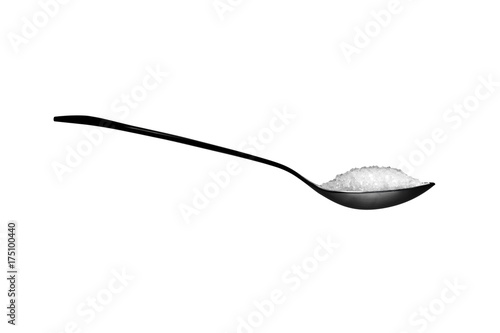 Canvas Print A heaping spoonful of sugar or salt