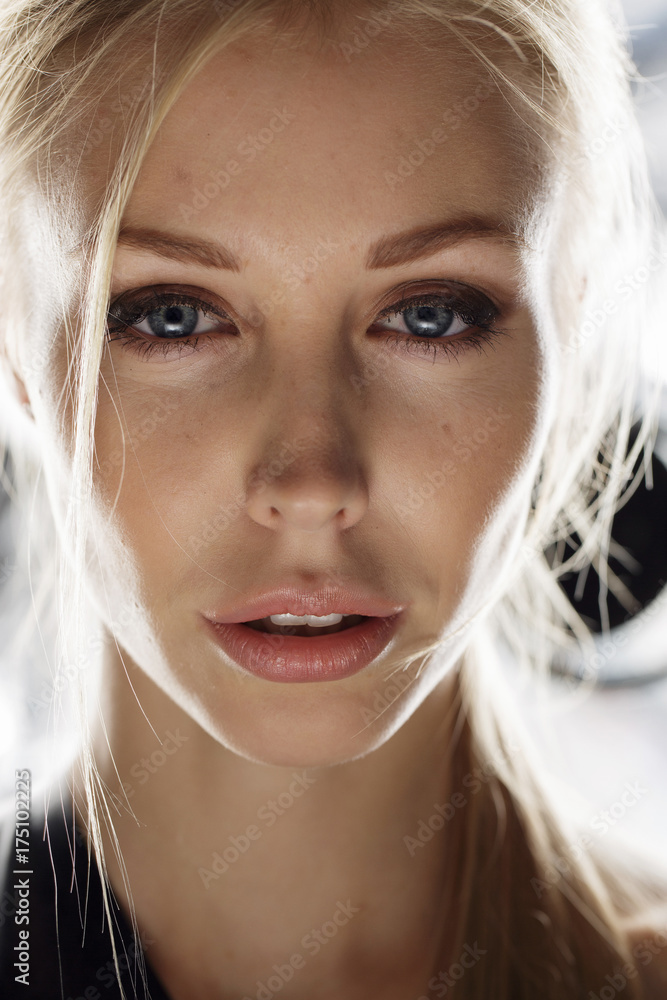Beauty model face Beauty model face