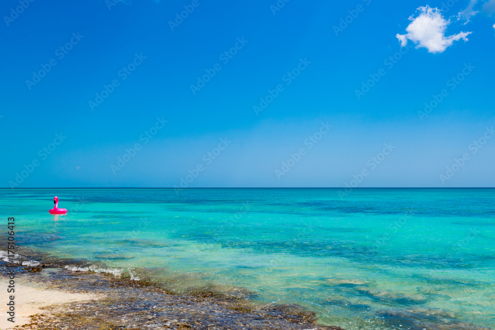 sandy sea beach caribbean dominican sandy sea beach caribbean dominican