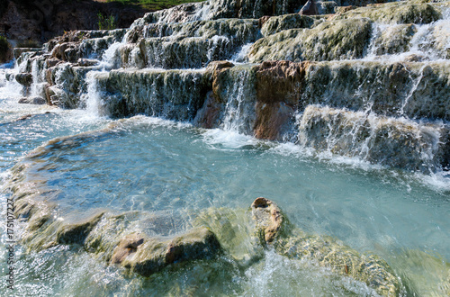 Natural spa Saturnia thermal baths  Italy