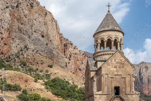 Monastery complex Noravank, the Church of the Holy Virgin (Surb Astvatsatsin).