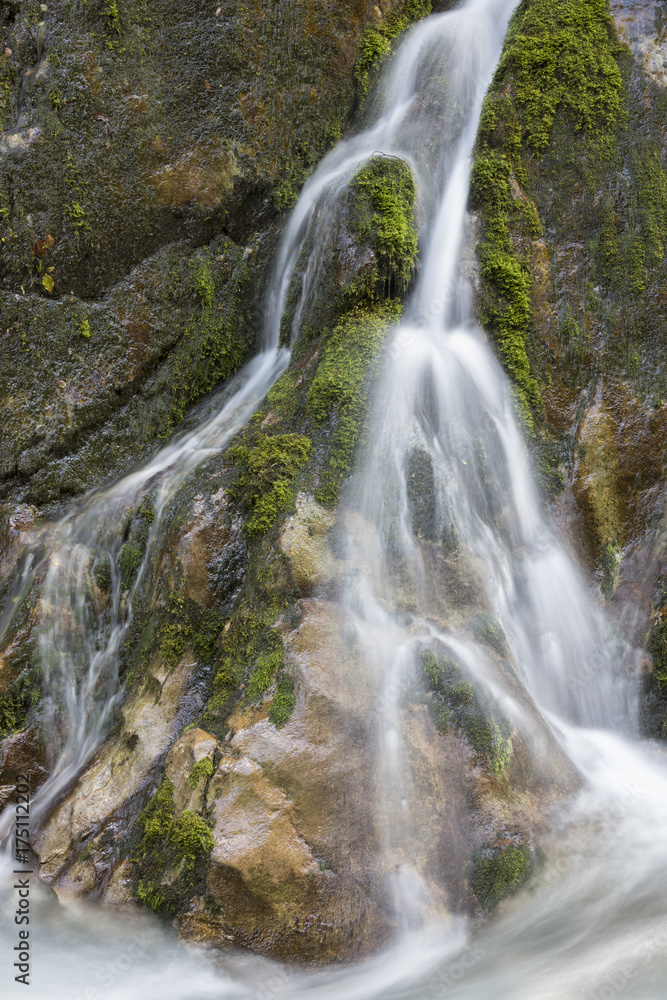 Fototapeta premium Wasserfall in der Wimbachklamm im Berchtesgadener Land