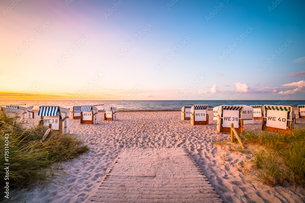 Fototapeta premium Strand an der Ostsee