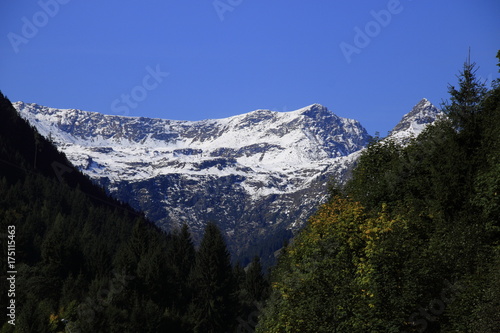 Wallpaper Mural Blick auf die Alpen im Pinzgau bei Saalbach Hinterglemm in Österreich. Torontodigital.ca