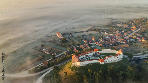 Feldioara Fortress. Brasov, Romania photo