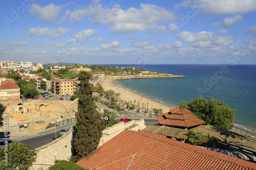 Mar mediterraneo em Tarragona