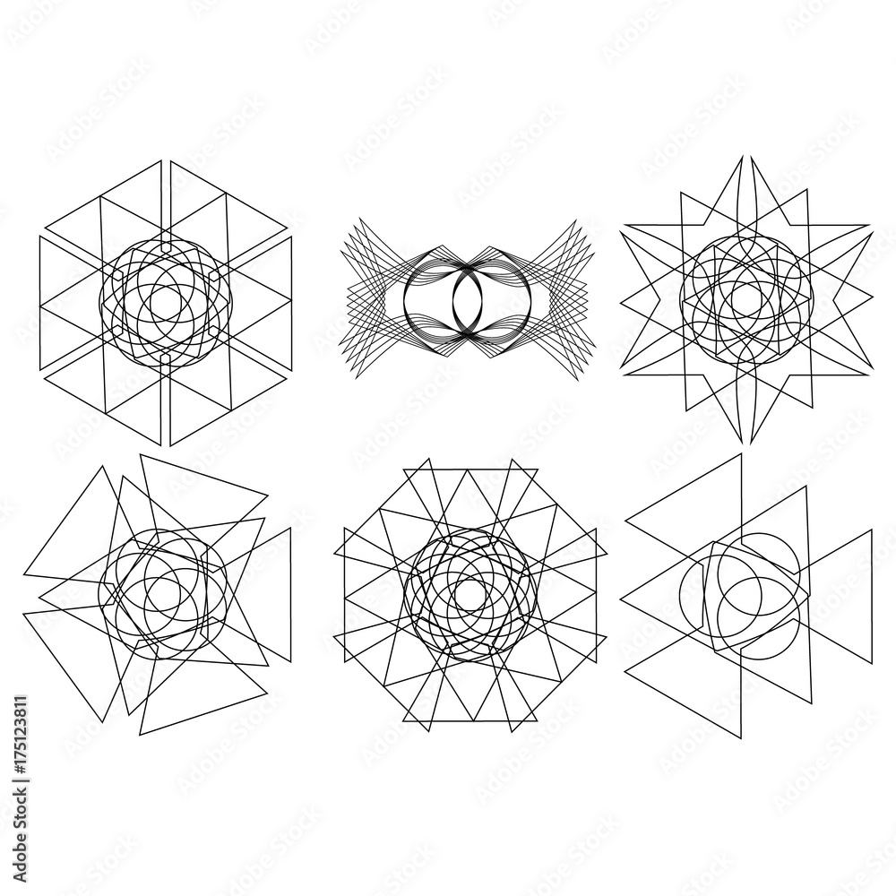 Festive geometric pattern for gifts and holidays Festive geometric pattern for gifts and holidays