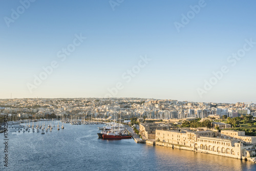 Ta Xbiex, panoramic view. Republic of Malta. photo