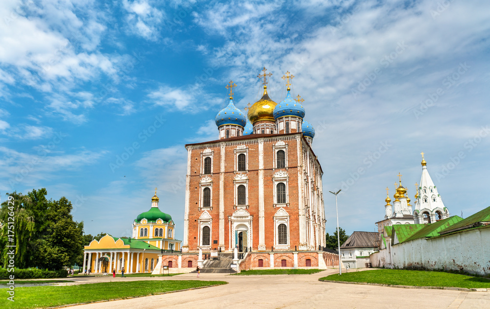 Assumption Cathedral of Ryazan Kremlin in Russia
