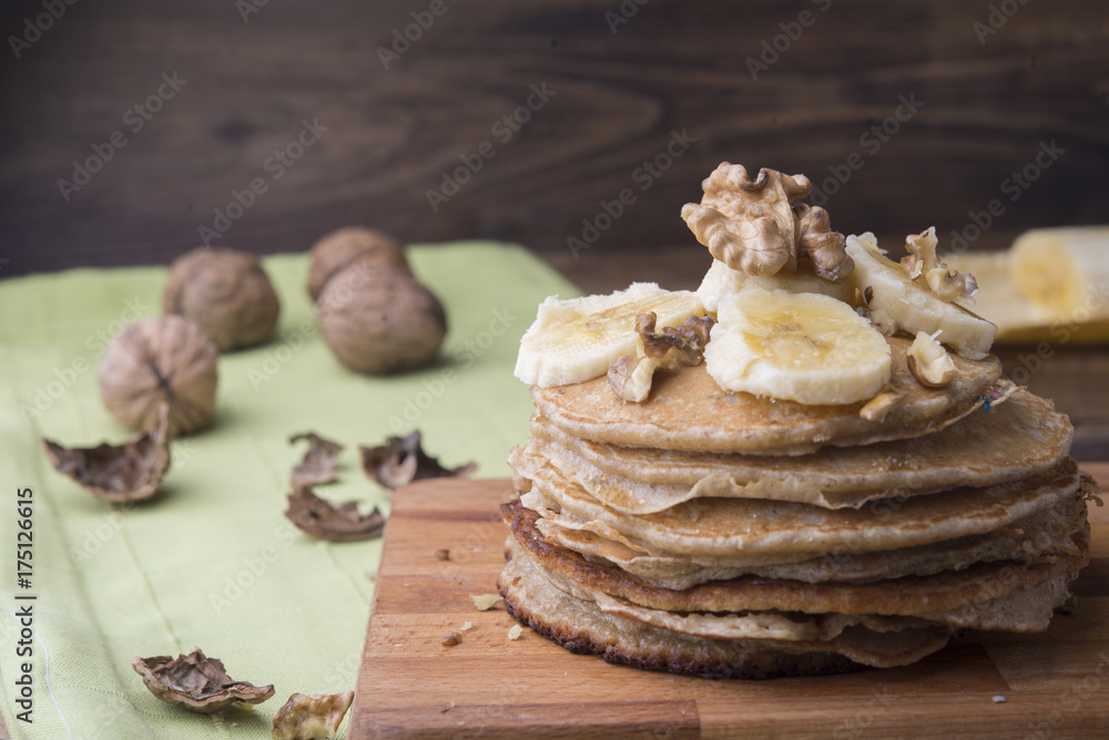 Fototapeta premium Pancakes healthy