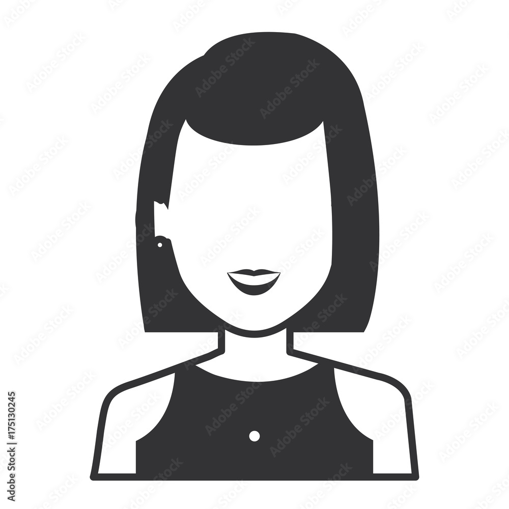 beautiful woman avatar character beautiful woman avatar character