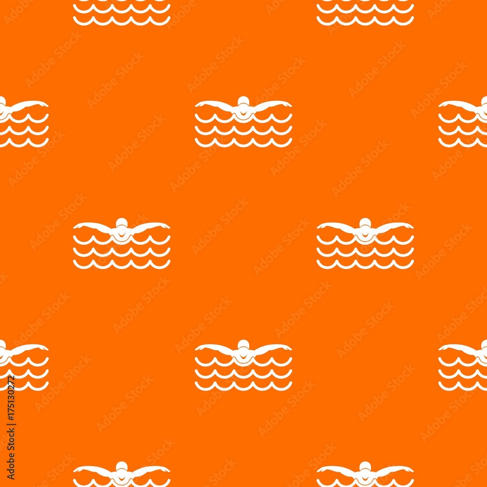 Butterfly swimmer pattern seamless Butterfly swimmer pattern seamless