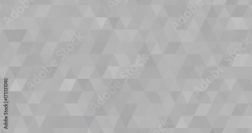 Abstract monochrome triangle pattern background, animated seamless loop 4k 60fps
